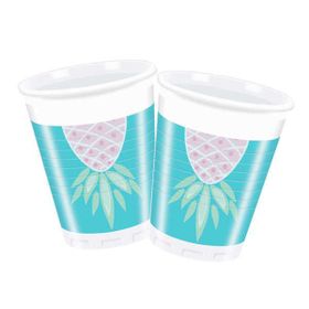 Partici Ananas Yaz Partisi Plastik 8'li Bardak