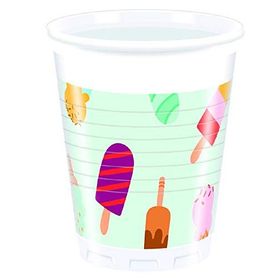 Partici Dondurma Partisi Plastik 8'li Bardak