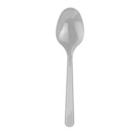 Partici Gümüş Plastik Kaşık