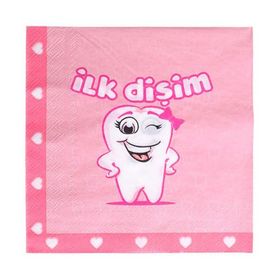 Partici İlk Dişim Kız Peçete