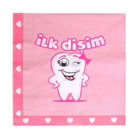 Partici İlk Dişim Kız Peçete