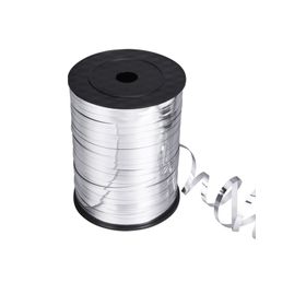 Partici Metalik Gümüş 8 mm Rafya