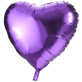 Partici Mor Kalp Folyo 45 cm Balon
