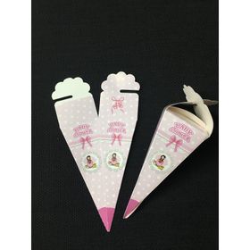 Partici ​pembe Külah 50'li Şekerlik