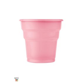 Partici Plastik Pembe 10'lu Bardak