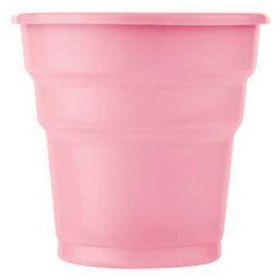 Partici Plastik Pembe 10'lu Bardak