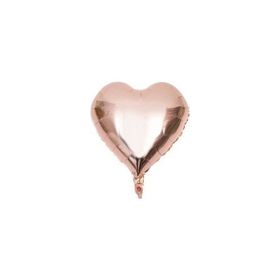 Partici Rose Gold Kalp Folyo 45 cm Balon