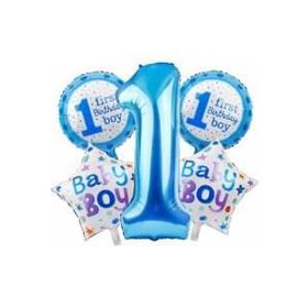 Partifabrik 1 Yaş Happy Birthday Folyo Balon