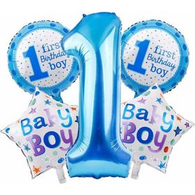 Partifabrik 1 Yaş Happy Birthday Folyo Balon
