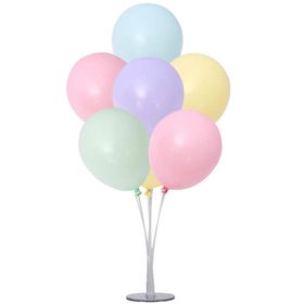 Partifabrik Balon Standı Makaron Karışık Renk Balon Demeti