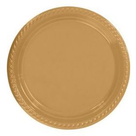 Partifabrik Gold Plastik Tabak 25'li