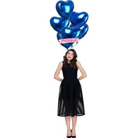 Partifabrik Kalp 40 cm Lacivert Renk Folyo Balon
