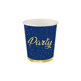 Partifabrik Parti Zamanı Lacivert Karton Bardak