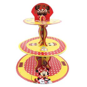 Partioutlet Minnie Mouse Cupcake Kek Standı
