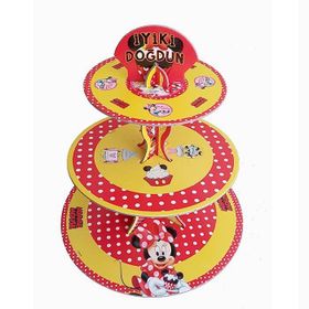 Partioutlet Minnie Mouse Cupcake Kek Standı