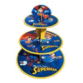 Partioutlet Süperman Cupcake Kek Standı