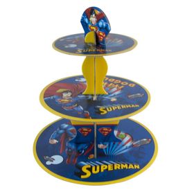 Partioutlet Süperman Cupcake Kek Standı
