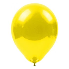 Partipan Baskısız Metalik Balon Sarı 100'lü