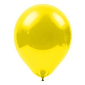 Partipan Baskısız Metalik Balon Sarı 100'lü