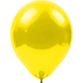 Partipan Baskısız Metalik Balon Sarı 100'lü