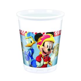 Partipan Mickey Roadster Plastik 8'li Bardak