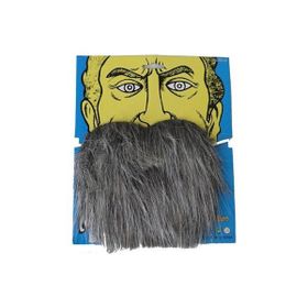 PartiStok Gri Takma Sakal Bıyık