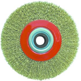Partner PT02005 150x25 mm Sarı Telli Daire Fırça