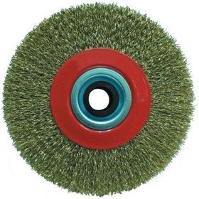 Partner PT02007 178x25 mm Sarı Telli Daire Fırça