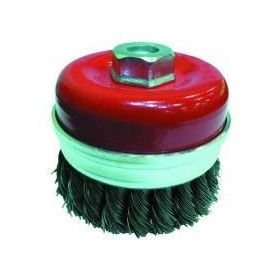 Partner PT02042 125 mm Gri Burma Telli M14 Vidalı Çanak Fırça