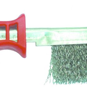 Partner PT02046 0.30 mm Gri Telli Plastik Saplı El Tipi Fırça