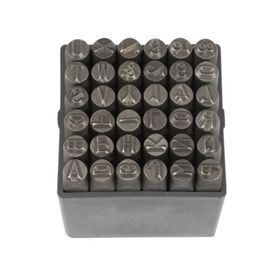 Partner PT03040 2 mm 36 Parça Çelik Harf ve Rakam