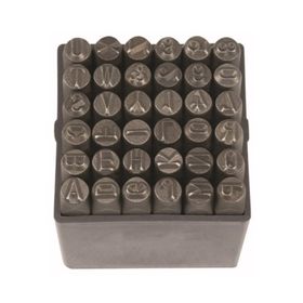Partner PT03040 2 mm 36 Parça Çelik Harf ve Rakam