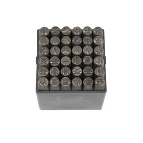 Partner PT03041 3 mm 36 Parça Çelik Harf ve Rakam