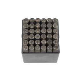 Partner PT03041 3 mm 36 Parça Çelik Harf ve Rakam