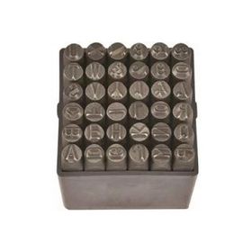 Partner PT03045 8 mm 36 Parça Çelik Harf ve Rakam