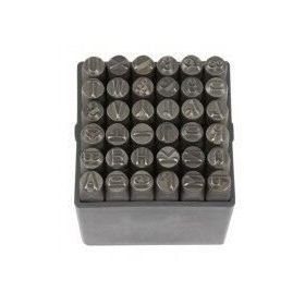 Partner PT03046 10 mm 36 Parça Çelik Harf ve Rakam