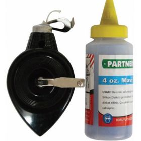 Partner PT09927 30 mt Alüminyum Tebeşirli Çizim İpi