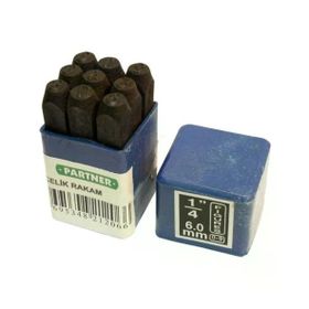 Partner PT21204 4 mm Çelik Rakam