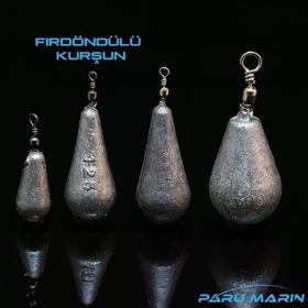 Paru Marin 10-500 gr Fırdöndülü Olta Kurşunu