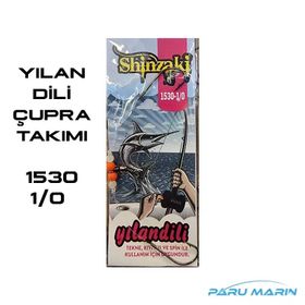 Paru Marin 1530 No: 1/0 2 Adet Shinzaki Yılan Dili Çupra Takımı