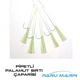 Paru Marin 5'li Pipetli Mustad İğneli Palamut Sırtı Çaparisi