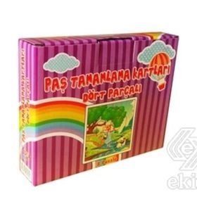 Paş Tamamlama Kartları Dört Parçalı - kollektif