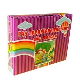 Paş Tamamlama Kartları Dört Parçalı - kollektif