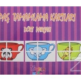 Paş Tamamlama Kartları Dört Parçalı - kollektif