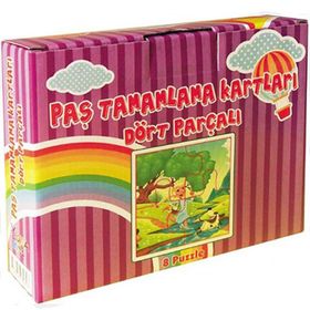 Paş Tamamlama Kartları Dört Parçalı - kollektif