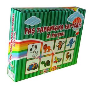 Paş Tamamlama Kartları İki Parçalı - kollektif