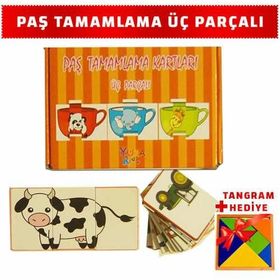 Paş Tamamlama Kartları Üç Parçalı - kollektif