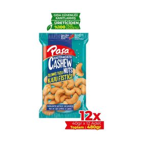 Paşa Kuruyemiş 40 gr Kaju Fıstığı (12 adet)