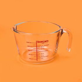 Paşabahçe 1 lt Şeffaf Borcam Ölçü Kabı