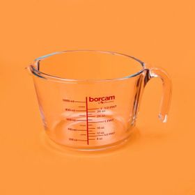 Paşabahçe 1 lt Şeffaf Borcam Ölçü Kabı